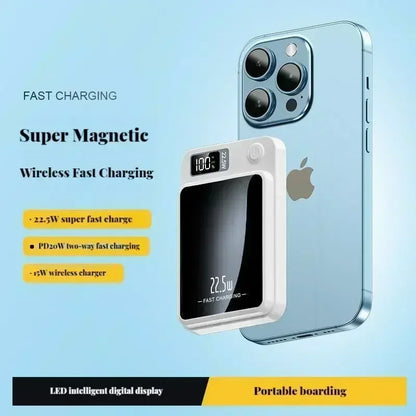 Magnetic Wireless Power Bank 22.5W with Digital Display