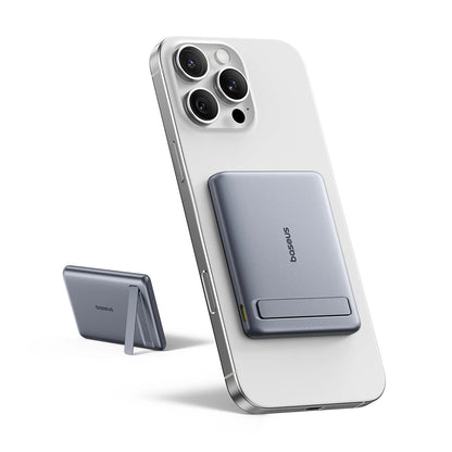 Baseus Qi2 Magnetic Power Bank 5000mAh Kickstand PD 20W