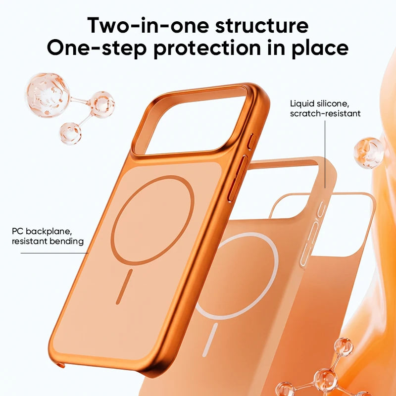 Kuulaa Magnetic Matte Case for iPhone