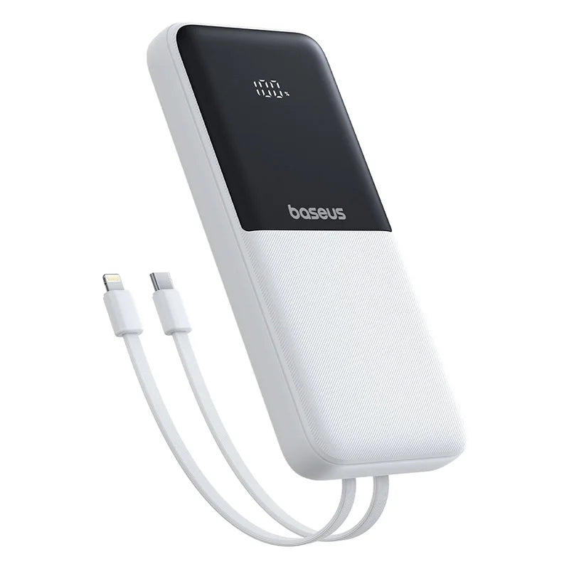 Baseus Lipow 20000mAh Power Bank with Built-in Cables