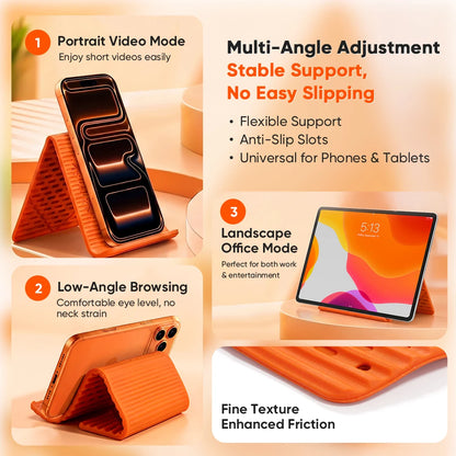 Kuulaa Rollable Silicone Phone & Tablet Stand