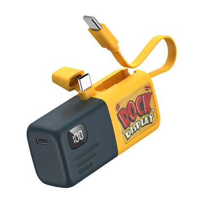 Shaking Capsule Power Bank 5000mAh With Cable Kuulaa