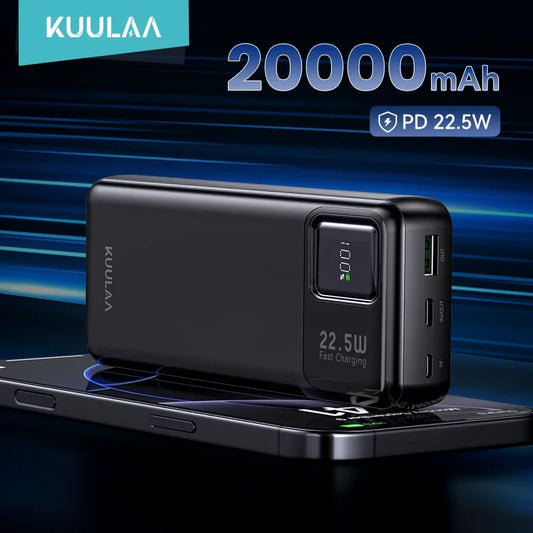 Power Bank 20000mAh 22.5W Fast Charging