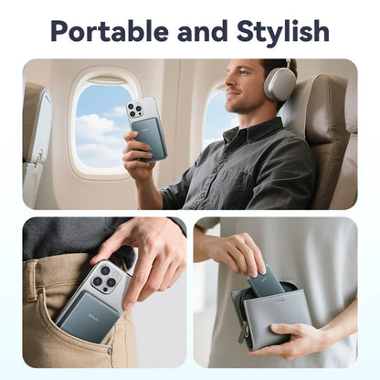 Qi2 Magnetic Power Bank 10000mAh 15W Wireless Charging